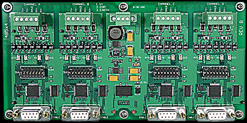 Quad Isolated RS-485 Driver